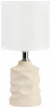 7549-502 Настольная лампа Rivoli Marian 7549-502 1 х Е14 40 Вт керамика бежевая с абажуром