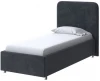 2019739 PROxSON Кровать Олаф (Ткань: Велюр Casa Графитовый) 90x200