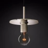 40.2344 Подвесной светильник Rh Utilitaire Disk Shade Pendant Silver ImperiumLoft 40,2344 (123644-22) (220V, на проводе)