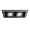 DL008-2-02-S Встраиваемый светильник Metal Modern GU10 2x50Вт Maytoni Technical DL008-2-02-S