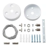 UFL-N10H 1.5M SET WHITE Комплект для подвесного монтажа для светильника серии ULO-N, длина троса 1,5м белый Uniel UFL-N10H 1.5M SET WHITE