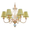 809/6-Dorato Подвесная люстра IDLamp 809 809/6-Dorato