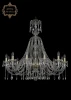 11.12.12.360.XL-95.Gd.Sp Подвесная люстра Art Classic 11.12 11.12.12.360.XL-95.Gd.Sp (220V, хрусталь, на цепи, подсвечник, свеча)