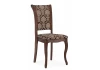572134 Обеденный стул Woodville Фабиано шоколад / орех