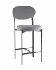 УТ000042932 Стул Бриф Original N полубарный велюр серый Stool Group УТ000042932