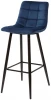 XS2694UF91018 Барный стул LECCO UF910-18 NAVY BLUE, велюр 4 шт./2 кор.