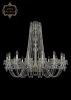11.26.16.360.h-91.Gd.B Подвесная большая люстра Art Classic 11.26 11.26.16.360.h-91.Gd.B (220V, хрусталь, на цепи, подсвечник, свеча)