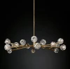 40.1218 Потолочная люстра на штанге Rh Boule De Cristal Round Chandelier 18 Imperiumloft 40,1218 (84757-22) (220V)