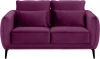342696 Диван Amsterdam двухместный ОГОГО (арт.342696), (Ткань/Фиолетовый)