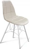4057577501 Стул SHT-ST29-C/S100 жемчужный жемчужный/хром лак Sheffilton 4057577501