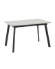 УТ000041938 Стол Stool Group Batu new 120-160/80/76 Стол Stool Groupешница ЛМДФ ароза светлая подСтол Stool Groupье металл черный УТ000041938