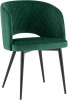 УТ000035302 Стул-кресло Stool Group Дарелл велюр зелёный УТ000035302