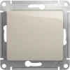 GSL000911 Выключатель встраиваемый одноклавишный (молочный) Systeme Electric Glossa GSL000911