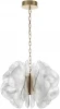 5089/80L Подвесная люстра Odeon Light Siama 5089/80L под латунь/прозрачный/акрил LED 80W 3500K (220V, на цепи)