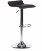 19770 Стул барный KOST (mod. KY509) / 1 шт. в упаковке (Металл,Экокожа /Черный,Хром)