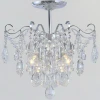 04065-0.3-04 CR Потолочная люстра хрустальная на штанге Reluce 04065-0.3-04 CR (220V)