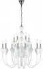 88003-8+4 WH Подвесная люстра iLamp Lady 88003-8+4 WH