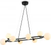 FR5222PL-08B1 Подвесной светильник Freya Globos FR5222PL-08B1 (220V, на тросе, шарики, молекулы)