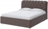 1921280 PROxSON Кровать Chester (Ткань: Велюр Лофти Кофейный) 80x200