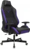 KNIGHT EXPLORE BV Кресло игровое Knight Explore черный/фиолетовый ромбик эко.кожа с подголов. крестовина металл