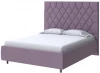 1936725 PROxSON Кровать Rhomby без основания (Ткань: Велюр Ultra Сливовый) 140x190