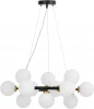 LDP 6033-15 BK+MD Подвесной светильник Lumina Deco Marsiada LDP 6033-15 BK+MD (220V, на тросе, шарики, молекулы)