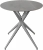 CA Grigio Pietra di luna 80x80 Стол обеденный обеденный JET CERAMIC круглый d-80 (Термопластичный полимер, Серый) CA Grigio Pietra di luna 80x80