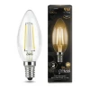 103801109 Лампочка светодиодная E14 9 Вт 680 lm 2700K теплое желтое свечение Gauss Filament 103801109