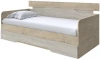 2020081 Без бренда Кровать-Софа Milton (ЛДСП Бунратти/Ясень Шимо Светлый) 90x190