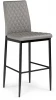 15511 Барный стул Woodville Teon gray / black 15511