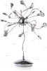 1845/6T Интерьерная настольная лампа Odeon Light Piot 1845/6T