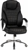 114B-LMR CHESTER, цвет чёрный Офисное кресло для руководителей CHESTER (чёрный)