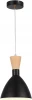 SLE1256-403-01 Подвесной светильник Evoluce SLE1256 SLE1256-403-01 Черный/Черный, Светлое дерево, Золотистый E14 1*40W (220V, на проводе)