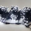 ECO600BLW-11-1W Комплект 3 белых Нити по 20м с мерцанием белого диода, 600 LED, провод черный каучук 2,3мм, IP54 Laitcom ECO600BLW-11-1W