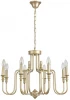 8318/8 Подвесная люстра Lumion Suana 8318/8 шампань/металл E14 8*40W 220V (на цепи, подсвечник, свеча)