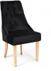 12964 Стул Secret De Maison Prima (mod. C004) черный (дерево береза, ткань: вельвет)
