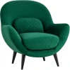 УТ000036312 Кресло Карл велюр тёмно-зелёный Stool Group Карл УТ000036312