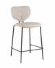 УТ000039582 Стул полубарный Masey бежевый с бежевой экокожей Stool Group арт.УТ000039582