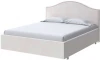 2022408 PROxSON Кровать Classic (Ткань: Велюр Teddy Жемчужный) 200x200