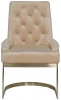 76AR-6210GOLD-BG Обеденный стул Garda Decor 76AR-6210GOLD-BG (Золото/Бежевый)