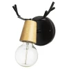 10024/1W Black Бра Loft IT Sven 10024/1W Black (для детской, 220V, рога)