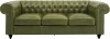 329639 Диван Chester Classic ОГОГО (арт.329639), (Кожа/Зеленый)