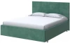 2019441 PROxSON Кровать Neo (Ткань: Велюр Casa Изумрудный) 120x190