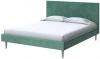 2018833 PROxSON Кровать Claro (Ткань: Велюр Casa Изумрудный) 140x200