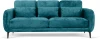 786603 Диван Amsterdam трехместный ОГОГО (арт.786603), (Велюр,Ткань/Голубой)