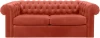 344559 Диван Chesterfield ОГОГО (арт.344559), (Ткань/Красный)