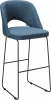 4101208h_БлюАрт_Бар Стул бар Lars БлюАрт/Линк R-Home арт.4101208h_БлюАрт_Бар
