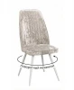 00-00084789 Стул DikLine 327 поворотный M02 бежевый, ножки белые 00-00084789
