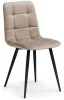 502053 Стул Notta на металлокаркасе Чилли К бежевый / черный 502053