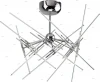 1729/16 Потолочная люстра Odeon Light Betonica 1729/16
